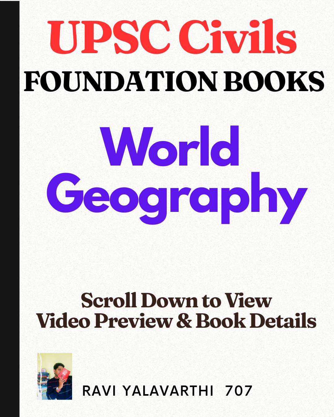 World Geography Book for UPSC Prelims and Mains Exams
